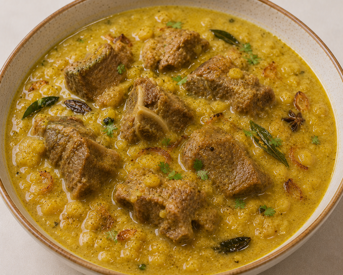 Mutton Dhalcha